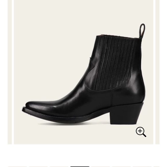 FRYE AND CO. Black Leather Ankle Booties - Picture 1 of 7